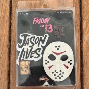 Friday the 13th Pin and Patch Set